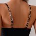 Women's Clothing Sexy Sleeveless Bikini Solid Color Leopard Print Patchwork One Piece Swimsuit Fashionable_ecoleips.com