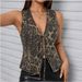 Women's Clothing Fashion Slim Fit Women's Denim Vest_ecoleips.com