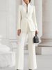 Women's Clothing Temperament Commuting Large Size Two Piece Casual Suit Women's Spring And Autumn Jacket Casual Trousers_ecoleips.com