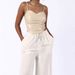 AD061 Summer Vintage Style Artistic Retro Strapless PU Women's Slim-Fit Camisole Manufacturer Wholesale_ecoleips.com