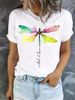 Summer European And American Cross-border Foreign Trade Plus-size T-shirt, Round-neck Casual Loose-fitting Short-sleeve_ecoleips.com