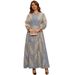 Verve AB411 Cuff Gathered Cardigan Set Dubai Elegant Long Dress Women's Fashion_ecoleips.com