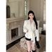 French-style Plush Blazer For Women, New Winter Model, Elegant Stylish, Padded And Thickened_ecoleips.com