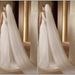 Women's Clothing Soft Mesh Veil For Brides 3 Meter Long With Long Train Wedding Party Wear Includes Hair Comb New Style_ecoleips.com
