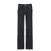 Retro Style Slim Fit Flared Jeans Low Rise Distressed Denim With Letter Embroidery For Women Versatile Commuter Trousers_ecoleips.com