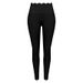 Off-Shoulder Lace Trimmed Yoga Top For Women High Elasticity Quick Drying Breathable Long Sleeve Sports Fitness Running Training Top_ecoleips.com