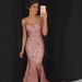 Women's Clothing new women's clothing sexy deep V suspender dress slim sequins slim long skirt_ecoleips.com