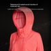 Trendy And Popular Waterproof, Windproof, Breathable, Heat Sealed Women's Hiking And Camping Short Hooded Outdoor Mountaineering Jacket_ecoleips.com