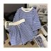 Women's Clothing Women's Summer Striped Sports Suit 2 Piece Set Loose Fitting Short Sleeved T Shirt And Shorts Casual Outfit Up To 200 Kg_ecoleips.com