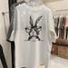 Oversized Short Sleeved T-Shirt for Women Mid-Length Loose Casual Fashionable Versatile Thick Base Layer Spring Summer Top_ecoleips.com