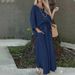 Women's Casual Loose Dress Two Piece Set Solid Color_ecoleips.com