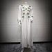 AB429 Women's Muslim Clothing Elegant Pullover Embroidered Dress Robe New Style_ecoleips.com