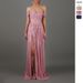Women's Clothing Banquet Dress Sequined Full Skirt Strapless Sexy Fashionable Slit Women's Gown_ecoleips.com