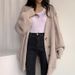 Oversized V-Neck Cardigan - Chunky Knit Sweater Coat For Women, Loose Fit Longline Open Front, Soft Faux Cashmere, Casual Boho Chic Outerwear_ecoleips.com