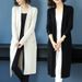 Women's Mid-Length Shawl Coat Sweater Elegant Outerwear Knitted Cardigan Loose Trench Coat Autumn/Winter New_ecoleips.com