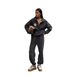 Women's Clothing High End Half Zippered Sweatshirt With Small Prints On The Chest High Waisted Straight Leg Slim Fitting Long Sweatpants_ecoleips.com