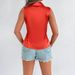 Women's Clothing Satin Women's Shirts Style Fashionable Summer Tops Real Photos For Formal & Casual For Women_ecoleips.com