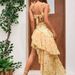 Women's Butterfly Swimsuit Backless Two Piece Printed One Piece Sexy Beach Resort Suit_ecoleips.com