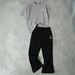 2026 Women's Casual Oversized T-Shirt And Wide Leg Trousers Set Drawstring Mid Waist Loose Fit Fashion For Summer_ecoleips.com