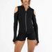 Summer High Neck Hollow out off Shoulder Jumpsuit for Women Street Fashion Slim Fit Long Sleeved Trendy European American Style_ecoleips.com