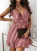 1670 # , , , European American New Styles, Sexy And Fashionable Strap Dresses_ecoleips.com