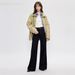Siyuan Four-way Stretch Design Washed Straight Flared 25 Autumn New Slim-fit Skinny Jeans 9377_ecoleips.com