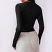 Elegant Sexy Long Sleeved Top European American Style Women's Clothing Perfect For Spring Summer_ecoleips.com