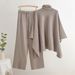 K Female Dress With A Shawl Coat And Wide-leg Pants, A Two-piece Set With A High-end And Luxurious Fashion Style For Ladies_ecoleips.com