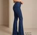 High-Waisted Stretch Straight Leg Women's Jeans Casual Fashion Full-Length Denim_ecoleips.com