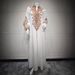 Elegant Muslim Abaya Dress – Embroidered Long Sleeve Maxi Dress For Women (Modest Islamic Fashion, Middle Eastern Style)_ecoleips.com