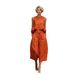 Summer Women's Linen Blend Two Piece Set European American Style Ruffled Trim in Stock Cross Border Independent Website_ecoleips.com
