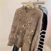 Women's Clothing Women's Sequined Retro Loose Pullover Sweater Soft Thick Knit Top High End Lazy Style For Autumn Winter_ecoleips.com