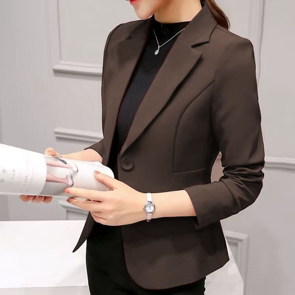 Women's Clothing Small Suit Red Multi Color Versatile Trend_ecoleips.com