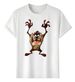 Women's T-Shirts Tshirt Muscle Freaks Tazmanian Devil Cartoon Warner Style_ecoleips.com