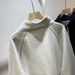 High-end Heavy-duty Embroidery, Age-reducing Stand-up Collar, Zip-up Pullover, Long-sleeved, Loose-fitting,_ecoleips.com