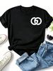 Ladies Lightweight Cotton T-Shirt, Fitted Crew Neck Tee, Soft Everyday Casual Top For Spring & Summer_ecoleips.com