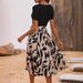 European American Cro-border And AliExpre 2026 Ummer New Elegant Women' Printed Patchwork Hort-leeve_ecoleips.com