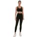 Plus Size Women's Sports Pants Quick Drying Yoga Suit Bare Skin Stretch Fitness Running Clothes With Shockproof Push-up Bra_ecoleips.com
