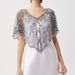 K Shawl Women's Outerwear, European And American Short Style, Versatile Small Camisole, Thin Sequin Dress, Nail Bead Jacket_ecoleips.com