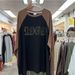 Women's Clothing Mm 300 Pounds Plus Size Contrast Color Raglan Sleeve T Shirt Mid Length Casual Bottoming Shirt Top Female_ecoleips.com