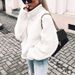 Women's Oversized Batwing Sleeve High Neck Knit Sweater - Soft Cotton Blend Yarn, Casual Loose Fit Pullover, Streetwear Chic (Multiple Colors )_ecoleips.com