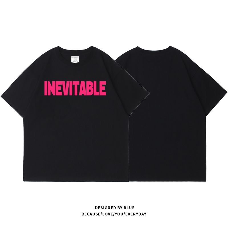 women's High-quality Round-neck Pullover Short-sleeved T-shirt_ecoleips.com