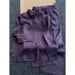 Women's Clothing Light Luxury Purple Ramie Suit Female Spring And Autumn French Long Sleeved Shirt Top Linen Wide Leg Pants Two Piece Suit_ecoleips.com