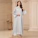 MT567 Elegant Rhinestone Beaded Maxi Dress for Malaysian Women Casual Everyday Wear_ecoleips.com