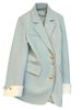 Women's Clothing Lake Green Super Good Looking High End Suit Jacket For Women Spring New Style Street Blasting Stylish Design Top_ecoleips.com