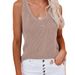 2026 Cross-Border Summer European And American New Solid Color Fashionable Camisole Home Wear Ice Silk Knit For_ecoleips.com