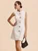 Aria Basics Aria Basics 2025 Summer European And American Foreign Trade Cross-Border Women's Fashion Hot-Selling Sleeveless Round Neck_ecoleips.com