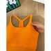 Korean-style Retro Doamine Orange Tank For Women, Summer, With Chest Ads, Sweet Sicy Style, Slimming And Versatile_ecoleips.com