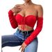 Sexy Long Sleeved Vest European American Nightclub Style Drawstring Waist Bust Enhancing Outerwear for Women_ecoleips.com