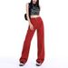 Dopamine Candy-colored Straight-leg Jeans For Women, 2026 Summer New High-waisted Loose Slimming Wide-leg Pants_ecoleips.com